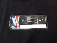 Мужская спортивная футболка Nike черная трикотаж коттон большие размеры