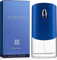 Givenchy Pour Homme Blue Label Туалетна вода 100 ml Парфуми Живанши Пур Хом Блу Блю Синій Лейбл 100 мл