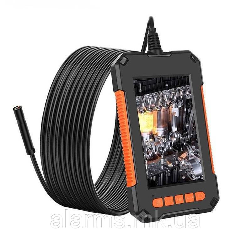 Відеоендоскоп професійний Inskam P40 з LCD монітором (3,9 mm\2m) Ендоскоп, фото 1
