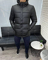 Мужская куртка Armani Exchange H2518 черная
