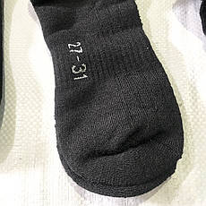 Шкарпетки зимові трекінгові ЗСУ, чорні, фото 2