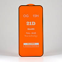 Защитное стекло на iPhone 14 Plus клей по всей поверхности "21D"