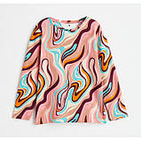 Кофта реглан лонгслів H&M для дівчинки 4-6 років - р.110/116, фото 2