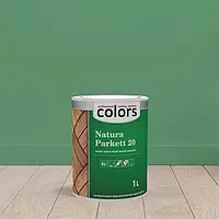 Полуматовый водорастворимый паркетный лак Colors Natura Parkett 20 1 л