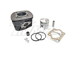 Циліндр / поршнева дирчик в зборі повному d=47mm 80см3/80 сс веломотор кераміка