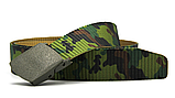 Тактичний ремінь камуфляжний хакі зелений оливи, фото 2
