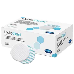 Пов'язка на рану HydroClean Ø 5,5см 1шт гідроколоїдна для терапії у вологому середовищі (609606-1)