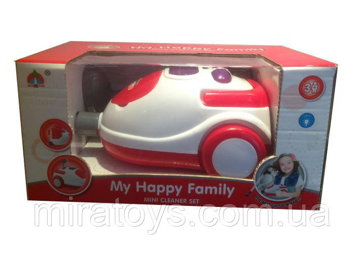 Дитячий іграшковий пилосос 5209 зі звуком і світлом, фото 1