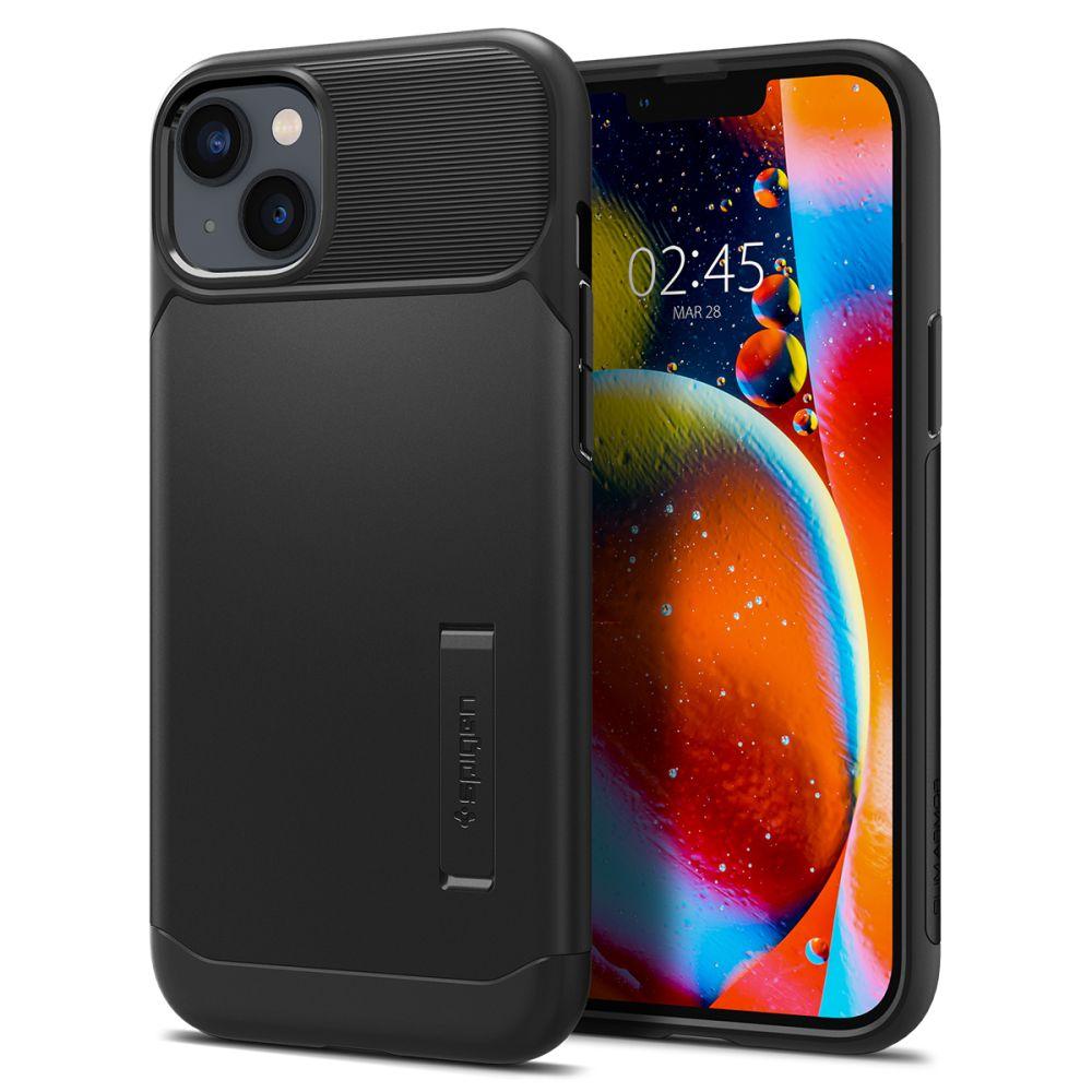 Чохол Spigen для iPhone 14 - Slim Armor, Black (ACS04683)