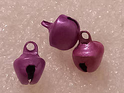 Бубонець металевий, колір - бузковий, 7 мм