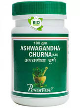 Ашваганда чурна порошок (Ashwagandha churna) 100г.  «Punarvasu» адаптоген, антистрес, омолодження, збільшення лібідо.