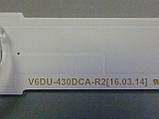 Світлодіодні LED-лінійки V6DU-430DC(A_B)-R2[16.03.14] (LED TV Samsung UE43KU6000UXUA), фото 5