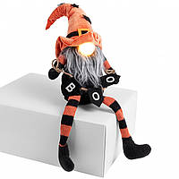 М'яка іграшка Yes! Fun Галовін "Гном хлопчик" 41см, LED ніс