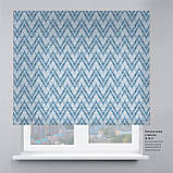 Римська фото штора Зигзаг. Безкоштовна доставка. Інд.розмір. Гарантія., фото 7