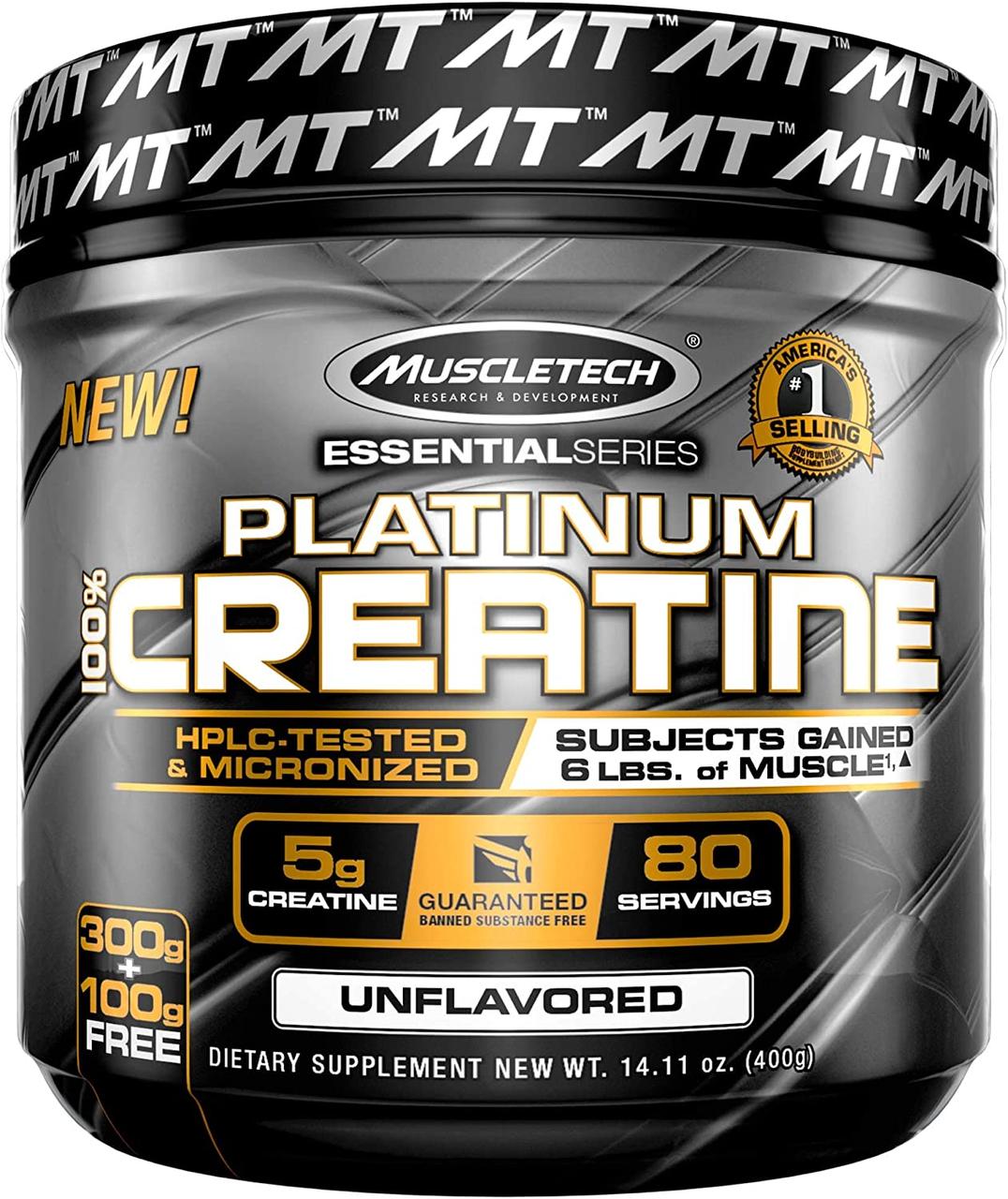 MuscleTech Platinum Creatine Powder 400 гр