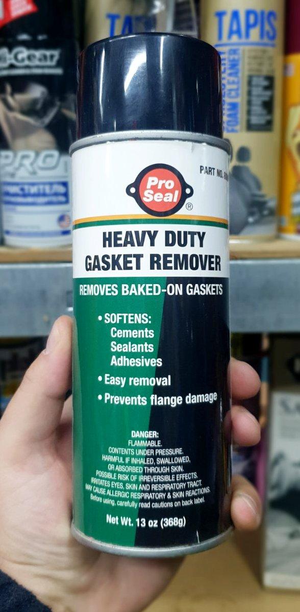 Препарат для видалення прикипілих прокладок та лакового покриття Pro Seal Heavy duty gasket remover 368g 80804