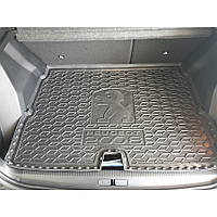 Килимок в багажник PEUGEOT 2008 2020 р. верхня полиця (AVTO-GUMM) пластік+гума
