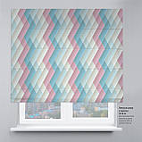 Римська фото штора Зигзаг. Безкоштовна доставка. Інд.розмір. Гарантія., фото 10