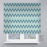 Римська фото штора Зигзаг. Безкоштовна доставка. Інд.розмір. Гарантія., фото 8