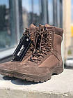 🔥 Тактичні берці демісезонні "Mil-tec - Tactical Boots With YKK Zipper" (коричневі) берці військові, фото 7