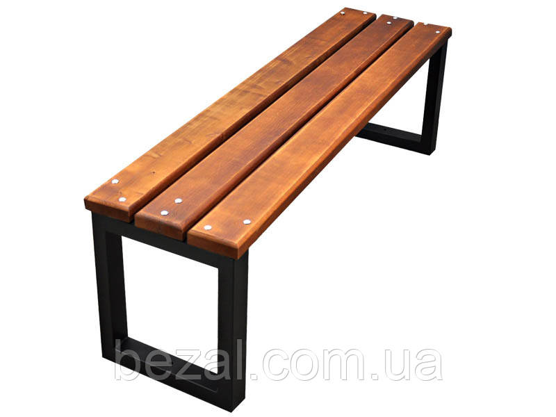 Лавка без спинки для сховищ та укриттів 1800*400*450 Kompred OL658/2
