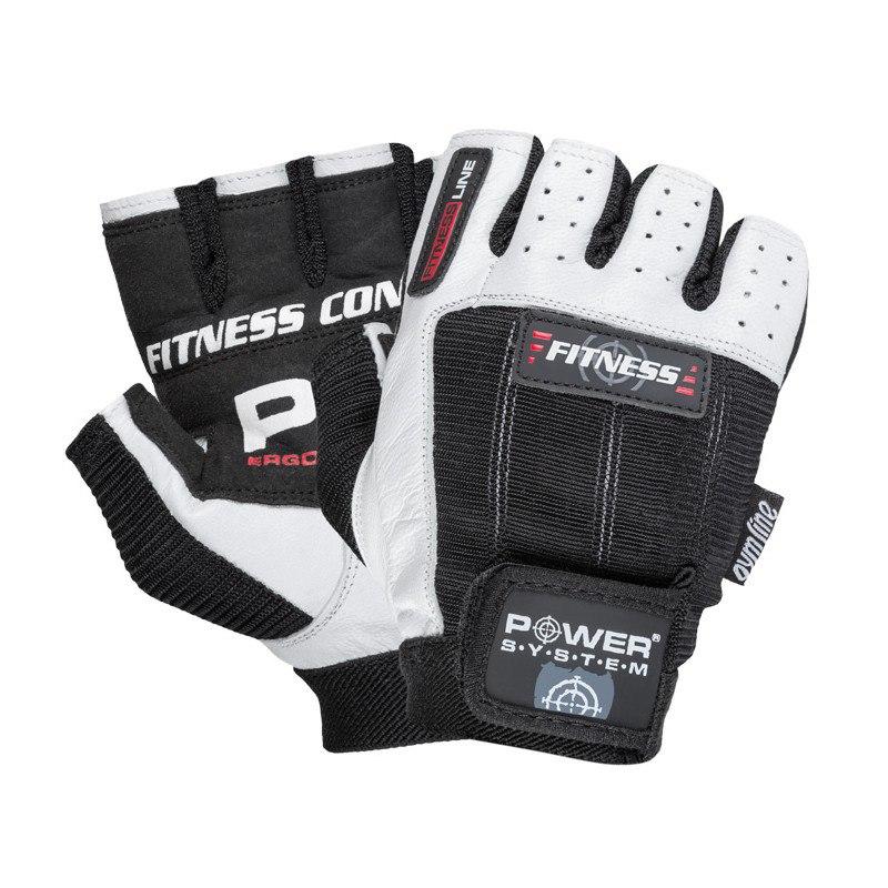 Рукавички для фітнесу Power System PS-2300 Fitness Black/White XXL