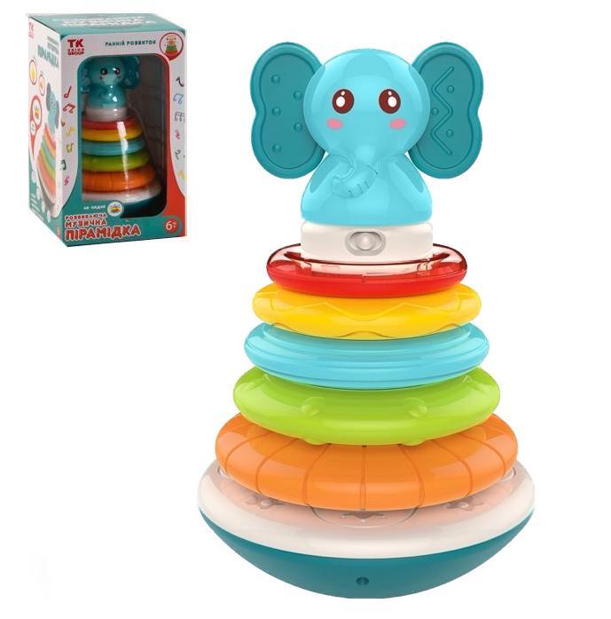 * Музична пірамідка-неваляйко арт. 56076, фото 1