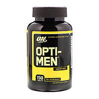 Мультивітаміни для чоловіків, Opti-Men, Optimum Nutrition, 150 таблеток