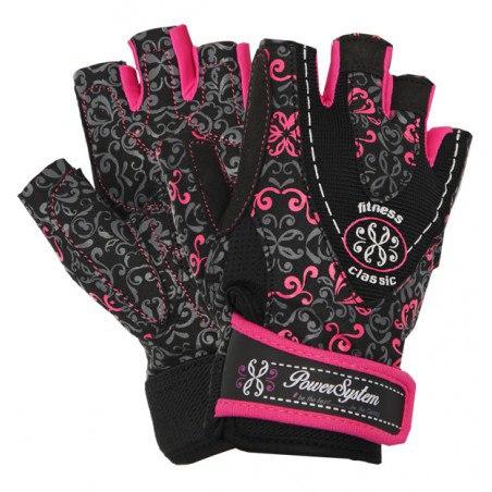 Рукавички для фітнесу Power System PS-2910 Classy Жіночі Pink XS