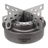 Пальник спиртовий з титану Lixada Titanium