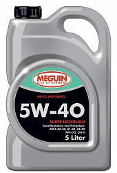 Meguin Моторна олива SUPER LEICHTLAUF SAE 5W-40 Моторна олива SUPER LEICHTLAUF SAE 5W-40