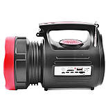 Ліхтар переносний Yj-2890, 20w+22led, вбудований акумулятор, power bank, радіо, Tf card, фото 3