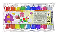 Набор для лепки с воздушным пластилином 9 цветов ТМ Lovin ОКТО /36/ 70136 rish