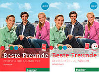 Підручник та зошит Beste Freunde A2.2 Kursbuch + Arbeitsbuch