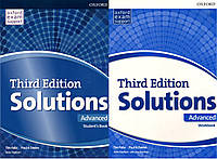 Підручник та зошит Solutions 3rd Edition Advanced Student's Book and workbook