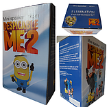 Портативна колонка Міньйон microSD ⁇ Колонка для музики (без Bluetooth) ⁇ Бездротова колонка, фото 2