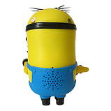 Портативна колонка Міньйон microSD ⁇ Колонка для музики (без Bluetooth) ⁇ Бездротова колонка, фото 4