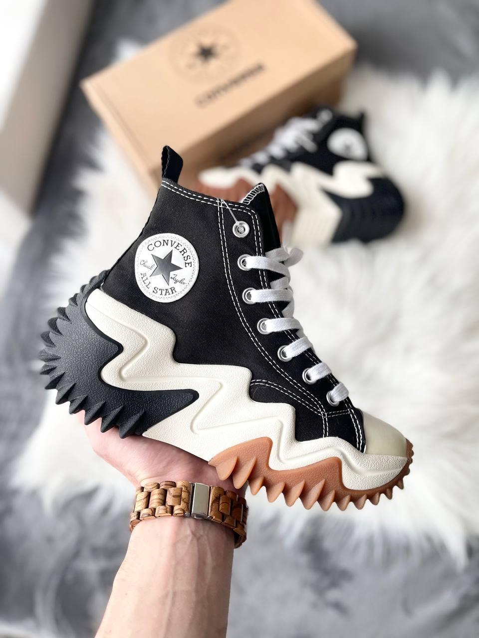 Converse Run Star Motion Hi Black Cream