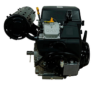 Бензиновий двигун з електростартером Loncin LC2V80FD-E (26 к.с., шпонка 36.5 мм), фото 3