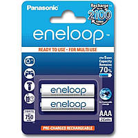 Аккумулятор PANASONIC Eneloop AA 750mAh NI-MH * 2 (BK-4MCCE/2BE)