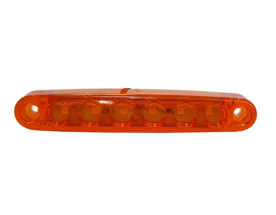 Фонарь габаритов прицепа светодиодный маркерный желтый 6LED (пр-во ...