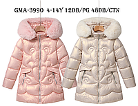 Куртка зимняя на меху для девочек  Glo-Story, 4-14 лет. код GMA-3990