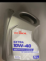 Моторне мастило для бензинових та дизельних двигунів Temol Extra 10W-40