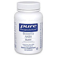 Босвеллия АКБА, Boswellia AKBA, Pure Encapsulations для поддержки здоровья суставов.., 120 капс.