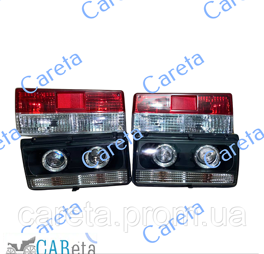 Фары 2105-2107 линза светодиод+Фонари задние Тюнинг 2107 (ID#1683927034 ...