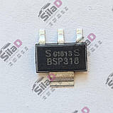 Транзистор BSP318 Infineon корпус SOT-223, фото 2