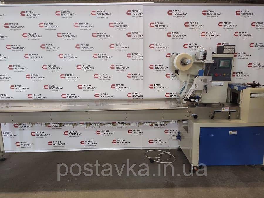 Флоу-Пак пакувальна горизонтальна лінія JY-320F із сервоприводом та фотоміткою