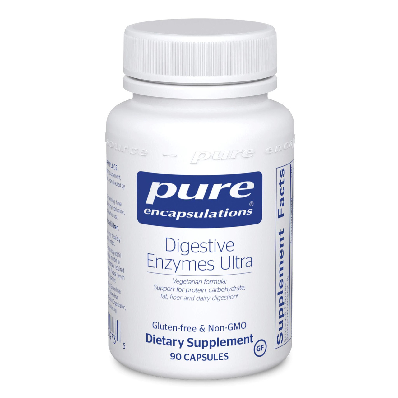 Травні ферменти Ультра, Digestive Enzymes Ultra, Pure Encapsulations, 90 капсул BX095