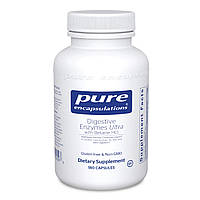 Pure Encapsulations Digestive Enzymes Ultra with Betaine / Пищеварительные энзимы Ультра с бетаином 180 капсул