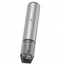 Портативний (акумуляторний) пилосос Baseus A3 Car Vacuum Cleaner Сріблястий (CRXCQA3-0S), фото 5